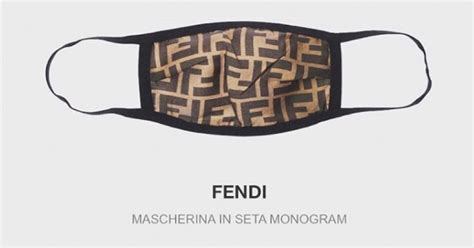 mascherine virus fendi|fendi italy.